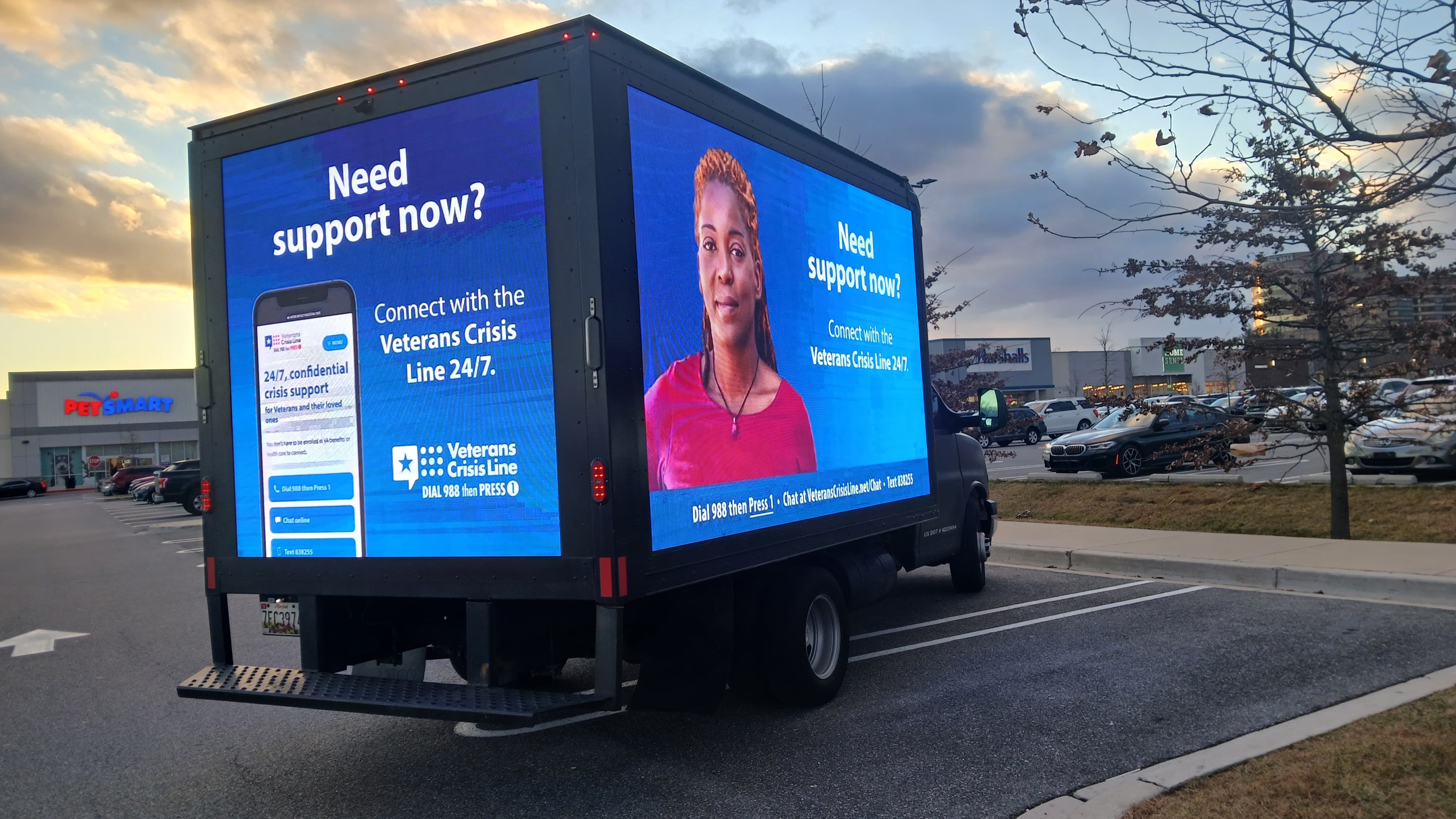 Mobile billboard display photo